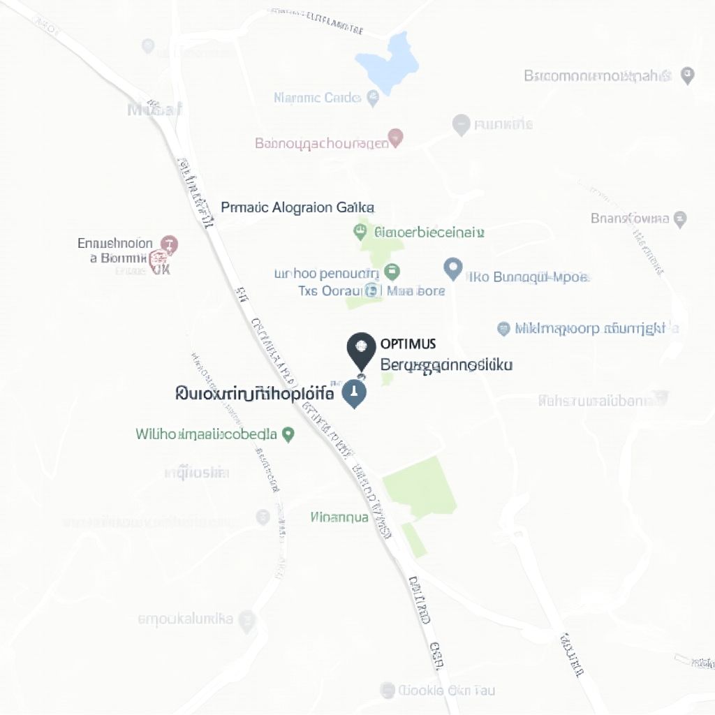 Mapa sídla společnosti OPTIMUS Ceiling CZ